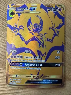 TWO CARDs - Pokemon Lunala GX & Solgaleo GX - SUN AND MOON Promo Cards - Image 5