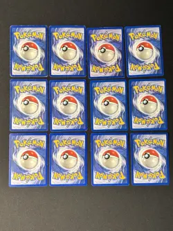 Pokemon Vintage WOTC Sets Card Lot Of 12 LP-HP #8 & Shadowless Wartortle - Image 5