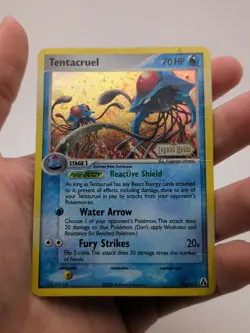 Tentacruel 45/92 Stamped Holo Uncommon Ex Legend Maker Pokemon Card - Image 1