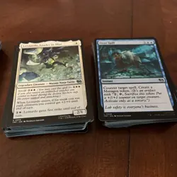 Magic The Gathering MTG Teenage Mutant Ninja Turtles TMNT 203 Card Bulk Lot C U - Image 3