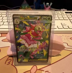 Mega Meganium EX Pokemon TCG Full Art Holo Grass 360 HP Card 272/217 - Image 2