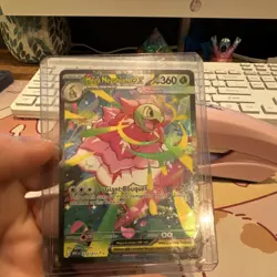 Mega Meganium EX Pokemon TCG Full Art Holo Grass 360 HP Card 272/217 - Image 4