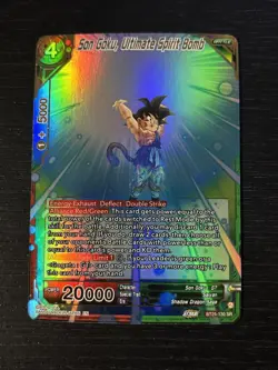 Dragon Ball Super Card Game - BT25-130 SR - Son Goku, Ultimate Spirit Bomb *NM* - Image 1