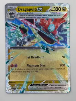 Dragapult ex 160/217 Ascended Heroes (ASC)(ME2.5) Double Rare Pokemon Card NM - Image 1