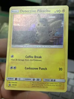 Detective Pikachu SM190 Black Star Promo 10/18 2019 Holo Rare Pokemon Card Lot - Image 5