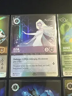 FULL SET 6-DISNEY LORCANA D100 PROMO CARDS NM CARDS - Image 3