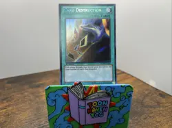 Card Destruction LCYW-EN060 Secret Rare 1st Edition YuGiOh TCG - Image 1