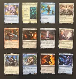 Lot of Magic: The Gathering / Final Fantasy - (12) Cards (Rare Holo Foil X1) - Image 1