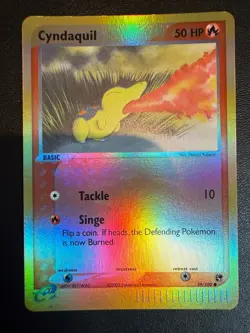 Pokemon Cyndaquil EX Sandstorm Reverse Holo Card 59/100 NM - Image 1