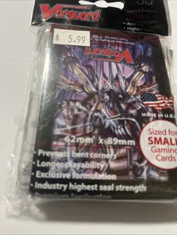 55 glossy Vanguard Card Back DECK PROTECTORS CARD SLEEVES Ultra Pro - Image 4