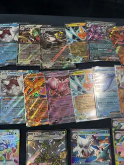 Pokemon TCG EX/V/Mega/Full Art/Illustration Rare 48 Card Lot NEAR MINT - Image 2
