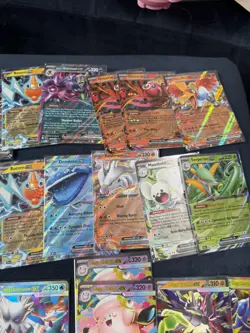 Pokemon TCG EX/V/Mega/Full Art/Illustration Rare 48 Card Lot NEAR MINT - Image 5