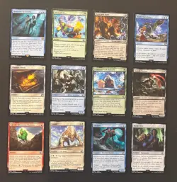 Lot of Magic: The Gathering / Final Fantasy - (12) Cards (Rare Holo Foil X1) - Image 1