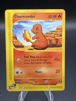 Pokemon TCG Charmander Expedition Base Set, Card 97/165, Regular Common - Image 1