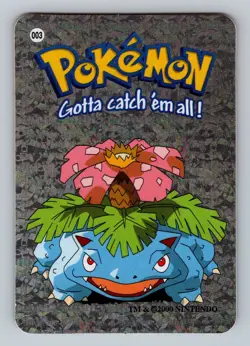 Pokemon Card - Venusaur #003 - Vending Machine - Holo - Image 1