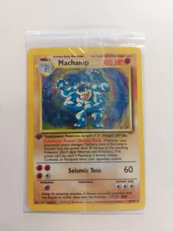 Machamp 1st edition Sealed Base 8/102. Pokemon Card TCG 1999 - Image 1