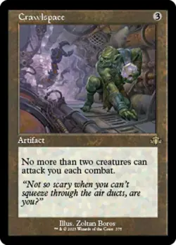 MTG Crawlspace - Foil - Retro Frame, NM-Mint, English Dominaria Remastered - Image 1
