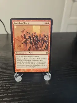 MTG - Breath of Fury - Ravnica: City of Guilds - LP Minus - Image 1