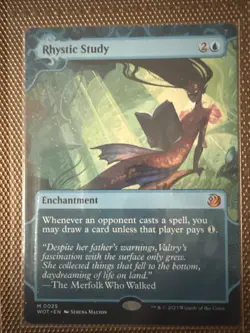 Rhystic Study Wilds of Eldraine: Enchanting Tales Regular - Image 1
