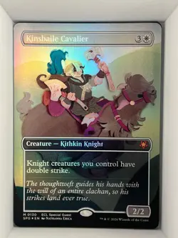 Kinsbaile Cavalier (Borderless) Foil M Special Guests 130 NM - Image 1