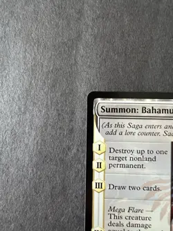 NM Summon: Bahamut, MGT, Final Fantasy, Magic the Gathering, 1 - Image 4