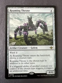 NM Roaming Throne, MGT, Lost Caverns of Ixalan, Magic the Gathering, 258 - Image 2
