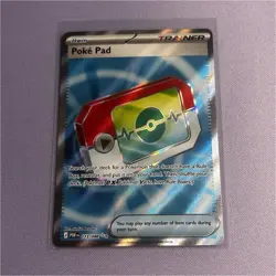 Pokemon Poke Pad Trainer-Item Full Art Holo 173/088 POR Uncommon ENG - Image 1