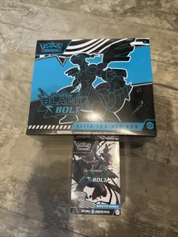 Pokemon TCG Black Bolt Elite Trainer Boxes + Booster Bundle - Image 1