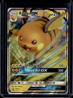 2016-19 Pokemon SM Black Star Promos Raichu #SM213 - Image 1