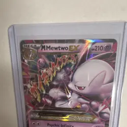 The Pokemon Company Pokemon M Mewtwo EX Breakthrough 64/162 Holo Ultra Rare 210… - Image 3