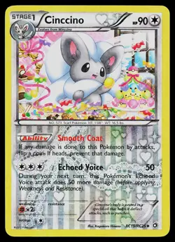 Pokemon Card - Cinccino Legendary Treasures: Radiant Collection RC19/RC25 Holo - Image 1