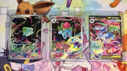 Bulbasaur, Ivysaur, Venusaur EX SAR Complete set Mega 3-Card Lot #2 - Image 1