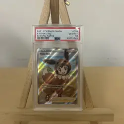 2021 POKEMON SWORD & SHIELD SHINING FATES #070 FULL ART POKE KID PSA 10 070/072 - Image 1