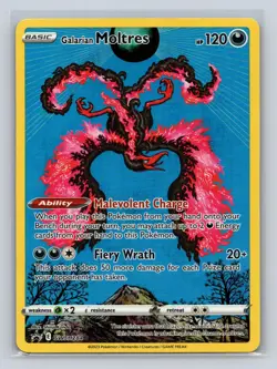Galarian Moltres SWSH284 Holo Promo Sword & Shield Promo Pokemon NM - Image 1