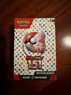 Pokemon TCG Scarlet & Violet 151 Booster Bundle Box Mew 6 Booster Packs 🔥 - Image 1