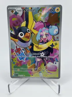 2026 Pokemon TCG Ascended Heroes Iono's Wattrel Illustration Rare #231/217 - Image 1