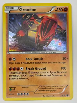 Groudon XY52 Holo NM/M P XY Promo Pokemon - Image 1