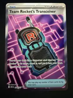 Team Rocket's Transceiver 263/217 Ultra Rare Ascended Heroes Pokemon TCG NM - Image 1