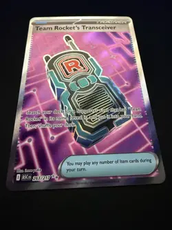 Team Rocket's Transceiver 263/217 Ultra Rare Ascended Heroes Pokemon TCG NM - Image 3