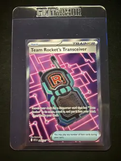 Team Rocket's Transceiver 263/217 Ultra Rare Ascended Heroes Pokemon TCG NM - Image 5
