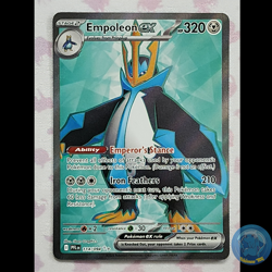 Empoleon ex 114/094 Ultra Rare Holo ME02: Phantasmal Flames Pokemon NM - Image 1
