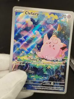 [M*] Clefairy 094/088 (IR) Perfect Order Full Art Illustration Rare Pokemon - Image 1