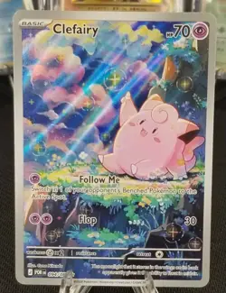 [M*] Clefairy 094/088 (IR) Perfect Order Full Art Illustration Rare Pokemon - Image 4