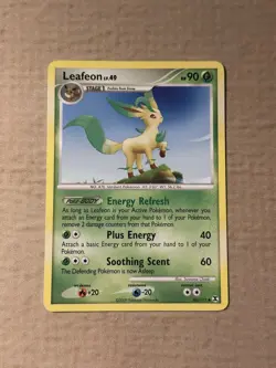 2009 Pokemon Platinum Rising Rivals Leafeon #45/111 NM - Image 1