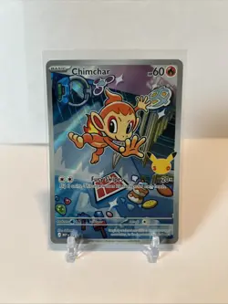 The Pokemon Company Pokemon TCG Chimchar SWSH227 Promo Holo 60HP Fury Swipes Eng - Image 1
