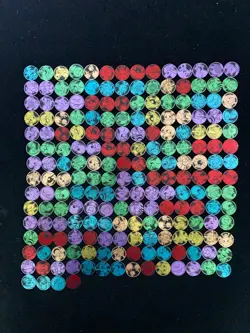 2025 Pokemon TCG S-Chinese 151C Coin Eevee Doduo Vaporeon Lot*200 TB44 - Image 1