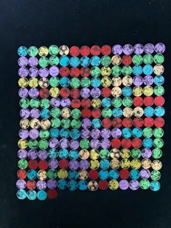 2025 Pokemon TCG S-Chinese 151C Coin Eevee Doduo Vaporeon Lot*200 TB44 - Image 2