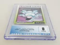 Nidoqueen Bandai Carddass 1997 Pokemon Part 3 031 CGC Grade 8 NM/Mint 4167117251 - Image 2