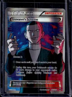 2015 Pokemon XY BREAKthrough Giovanni's Scheme #162/162 - Image 1