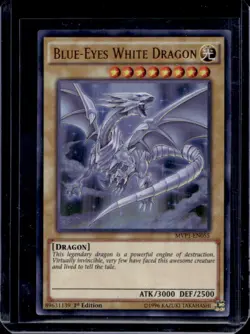 2016 Yu-Gi-Oh Dark Side Dimensions 1st Blue-Eyes White Dragon #MVP1-EN055 - Image 1